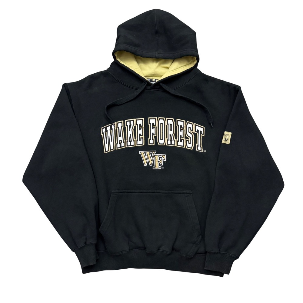 Wake Forest Demon Deacons College Hoodie Sz L